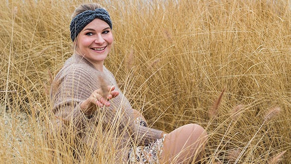 Instagram picutre of   Lipoedema-­Patient and influencer Caroline Sprott