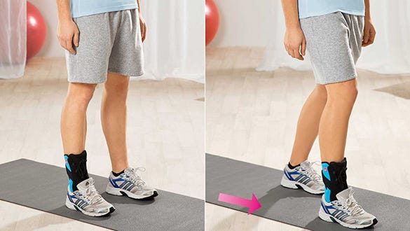 Men doing forward lunge exercises for coordination