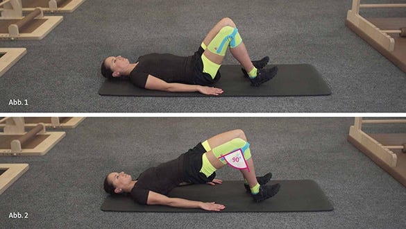 runners exercise bridging involving hamstrings and bottom