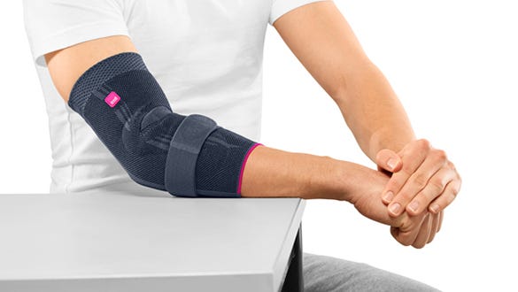 Explanation of the first step of  a elbow strenghtening exercise 